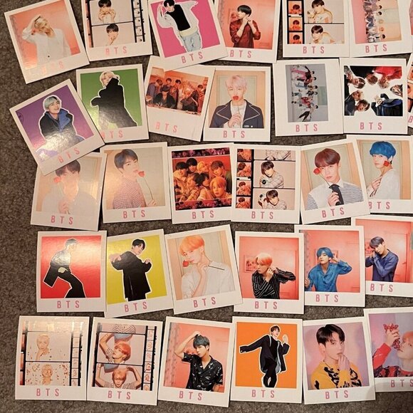 BTS Photo Lomo Cards Set for Bedroom Wall - Picture 7 of 10